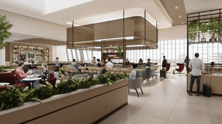 Capital One Lounge Charlotte Rendering